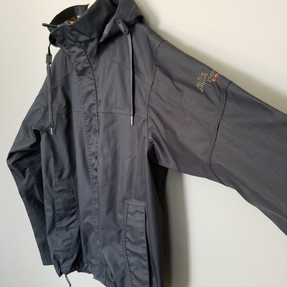 MEC "Standby Jacket" Medium Dark Gray Raincoat - Picture 7 of 9